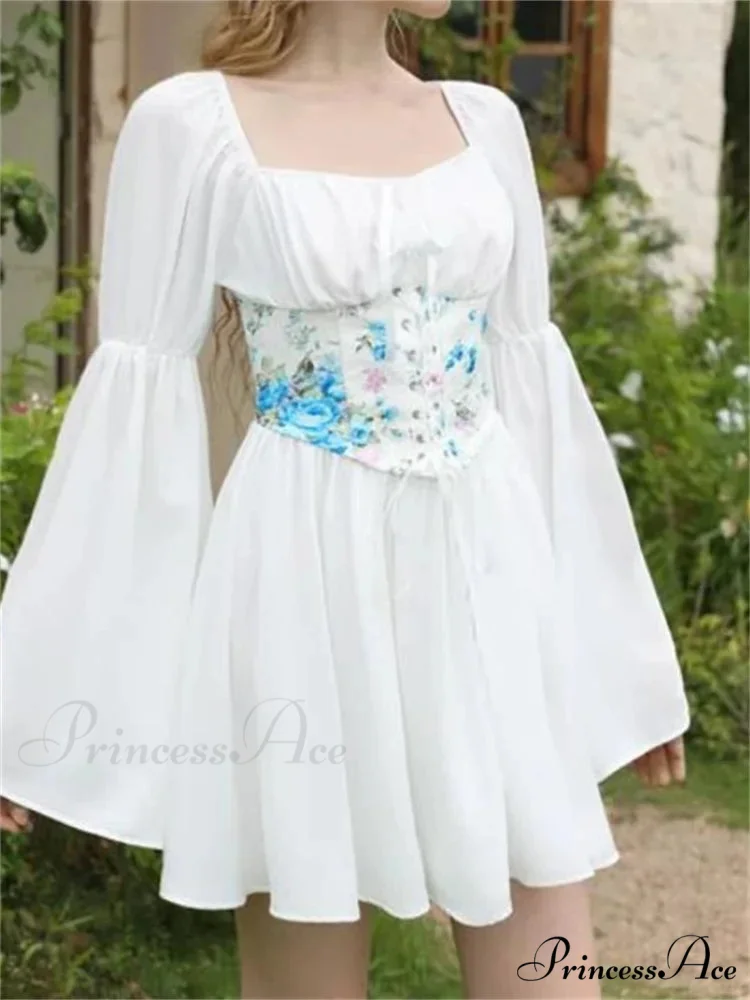 Retro Bandage Corset Petite Dress - Image 4