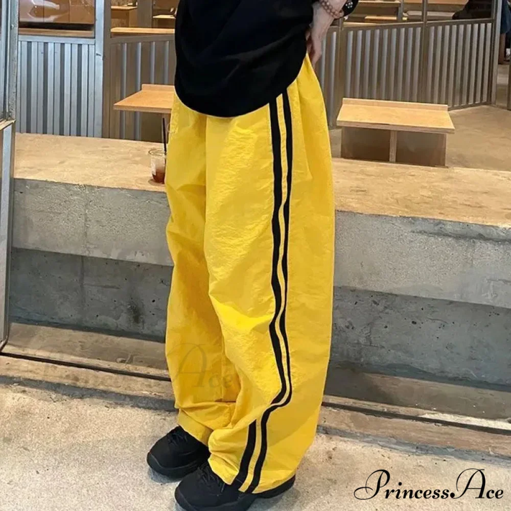 Retro Banded Generous Loose-fitting Jogging Pant - Image 2