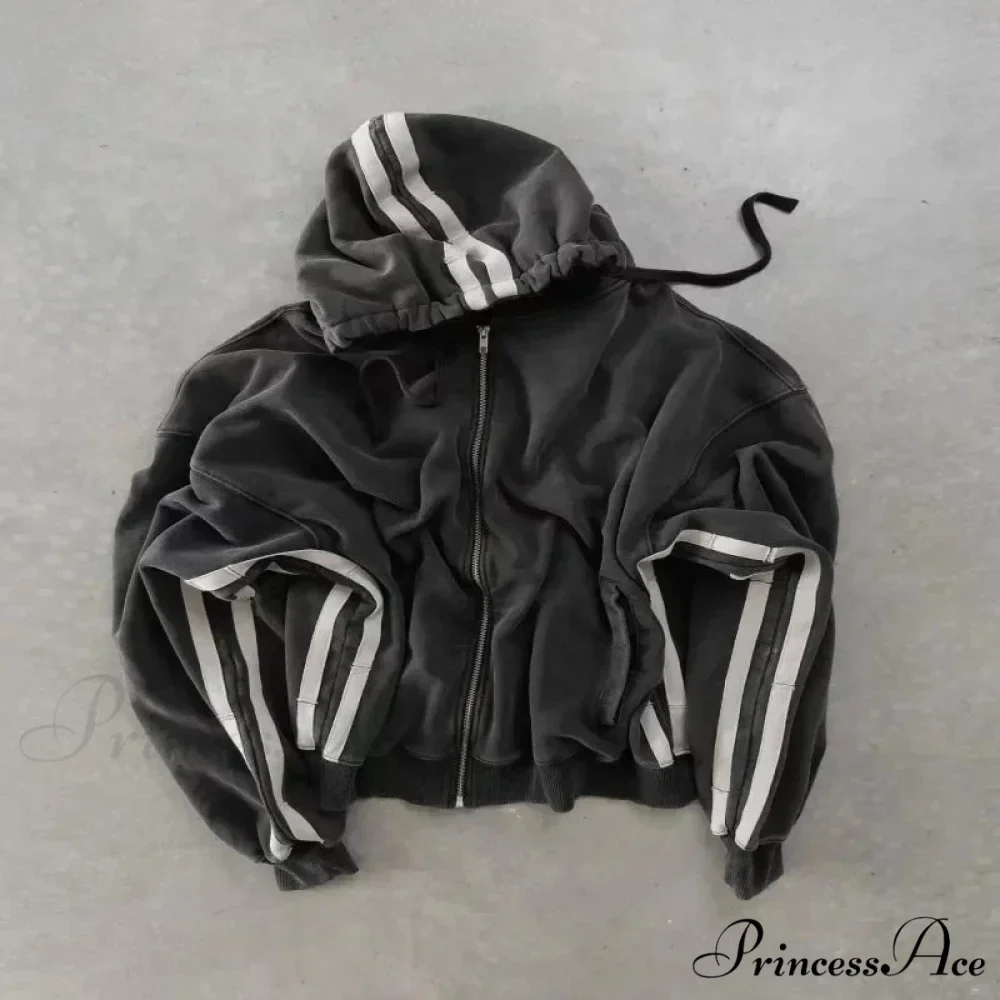 Retro Clean Zip Up Hoodie - Image 13