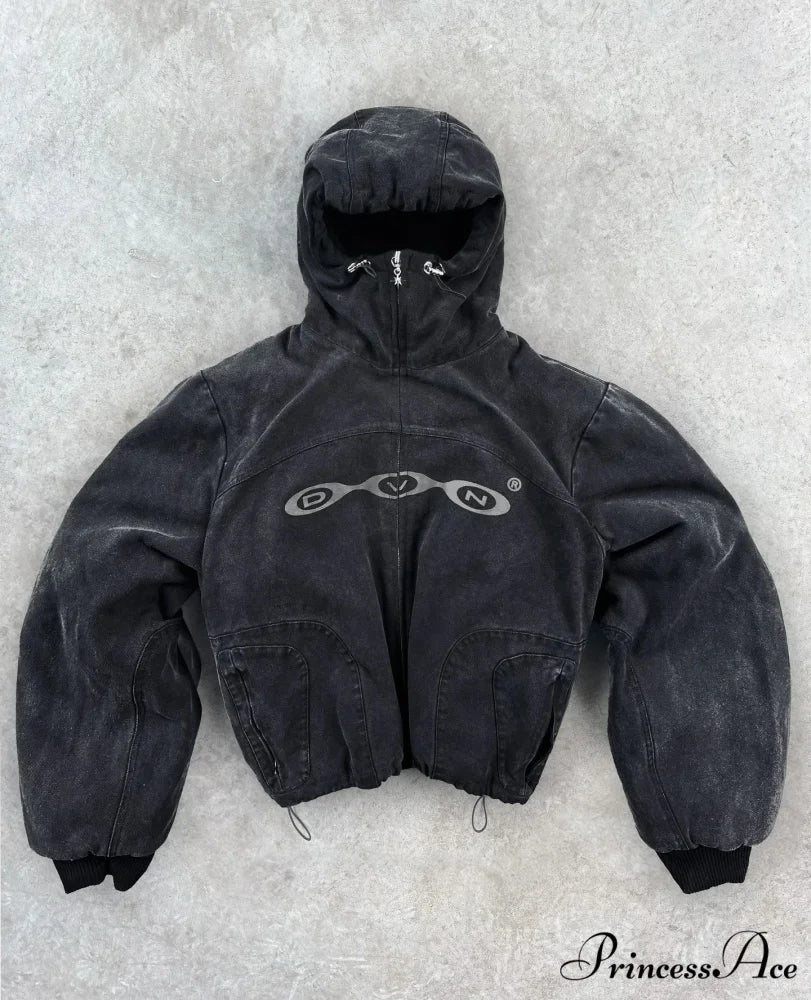 Retro Clean Zip Up Hoodie - Image 2