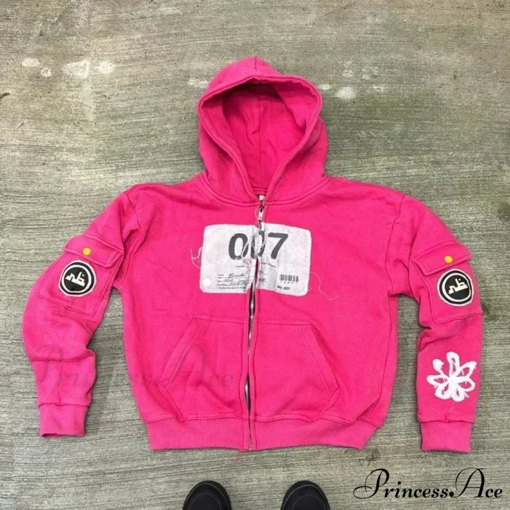 Retro Clean Zip Up Hoodie - Image 5