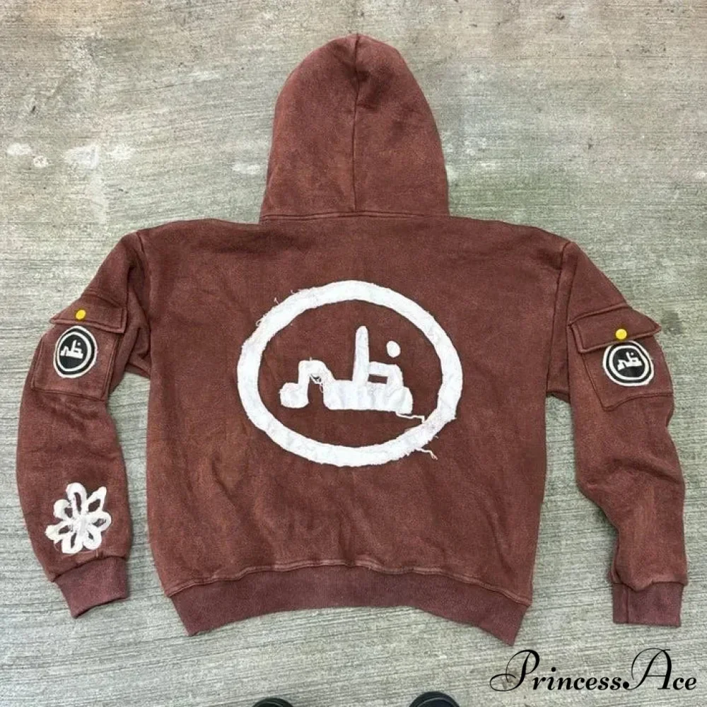 Retro Clean Zip Up Hoodie - Image 6