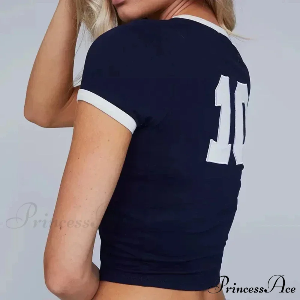 Retro Crop Top T-shirt - Image 4