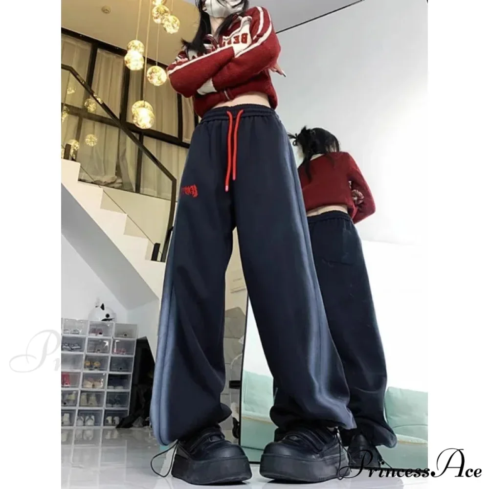 Retro Fleece Joggers Cold Weather Trousers - Image 2