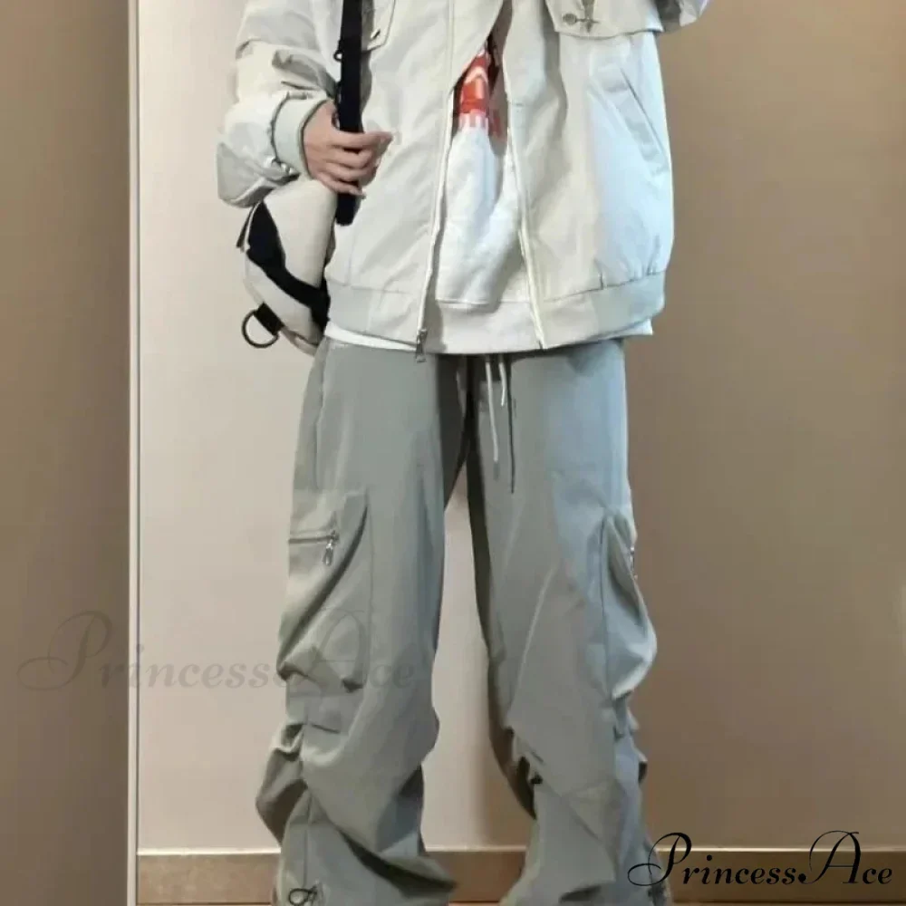 Retro Folded Cargo Trousers - Image 2