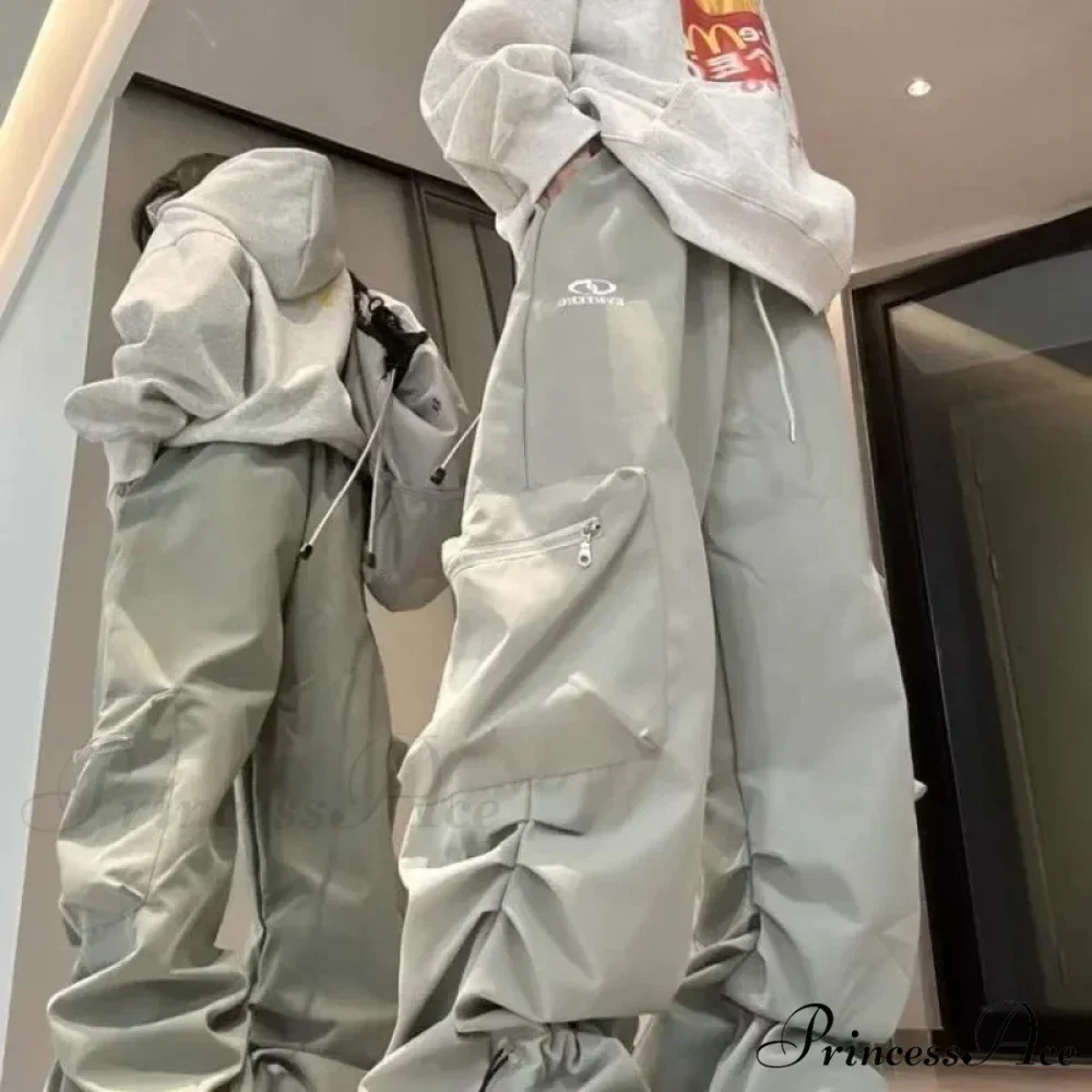 Retro Folded Cargo Trousers - Image 6