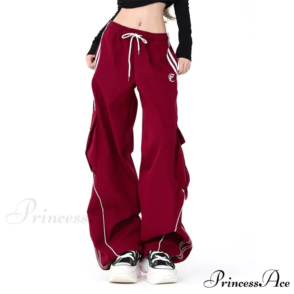 Retro Line Rap Cargo Trousers - Image 5
