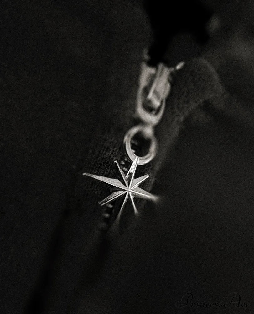 Retro Print Zip Up Hoodie - Image 4