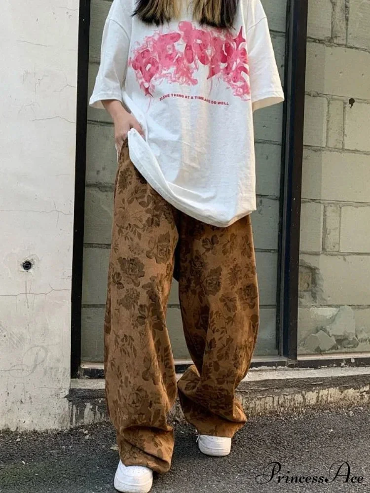 Ribbed Retro Pattern High Rise Jogger Pant - Image 3
