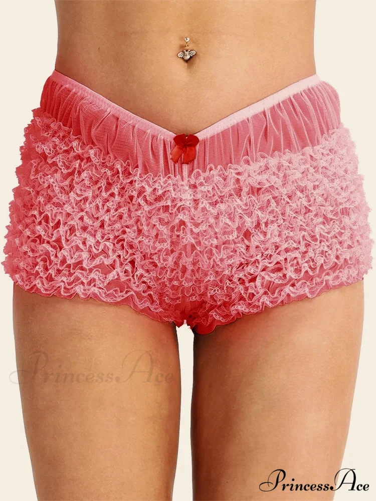 Ribbon Gathered Bodycon Brief - Image 2