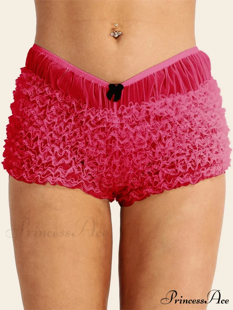 Ribbon Gathered Bodycon Brief - Image 3