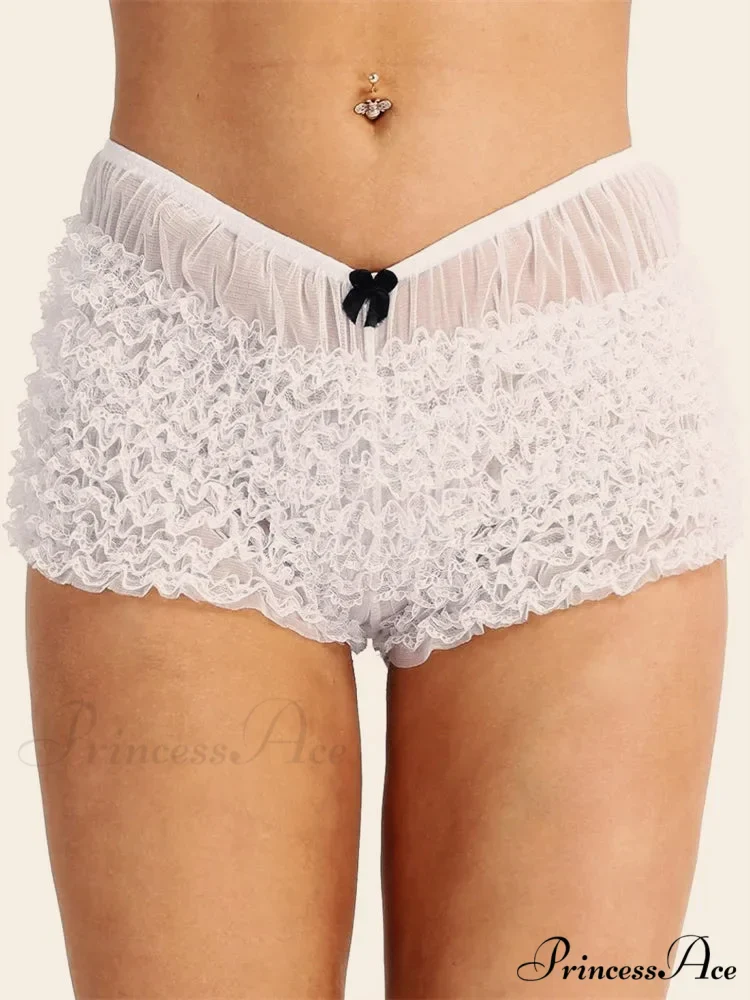 Ribbon Gathered Bodycon Brief - Image 4