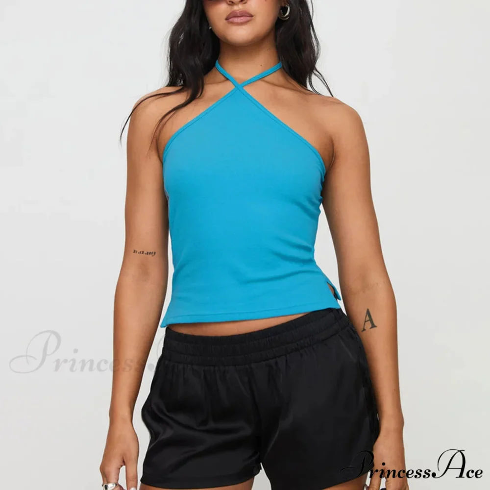 Ribbon Lace Trim Enchanting Crop Top - Image 3