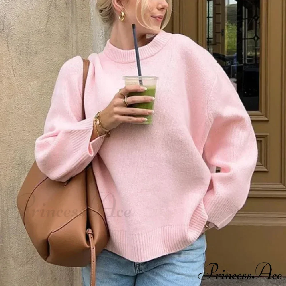 Rose Streetwear Circular-neck Sweater - Image 3