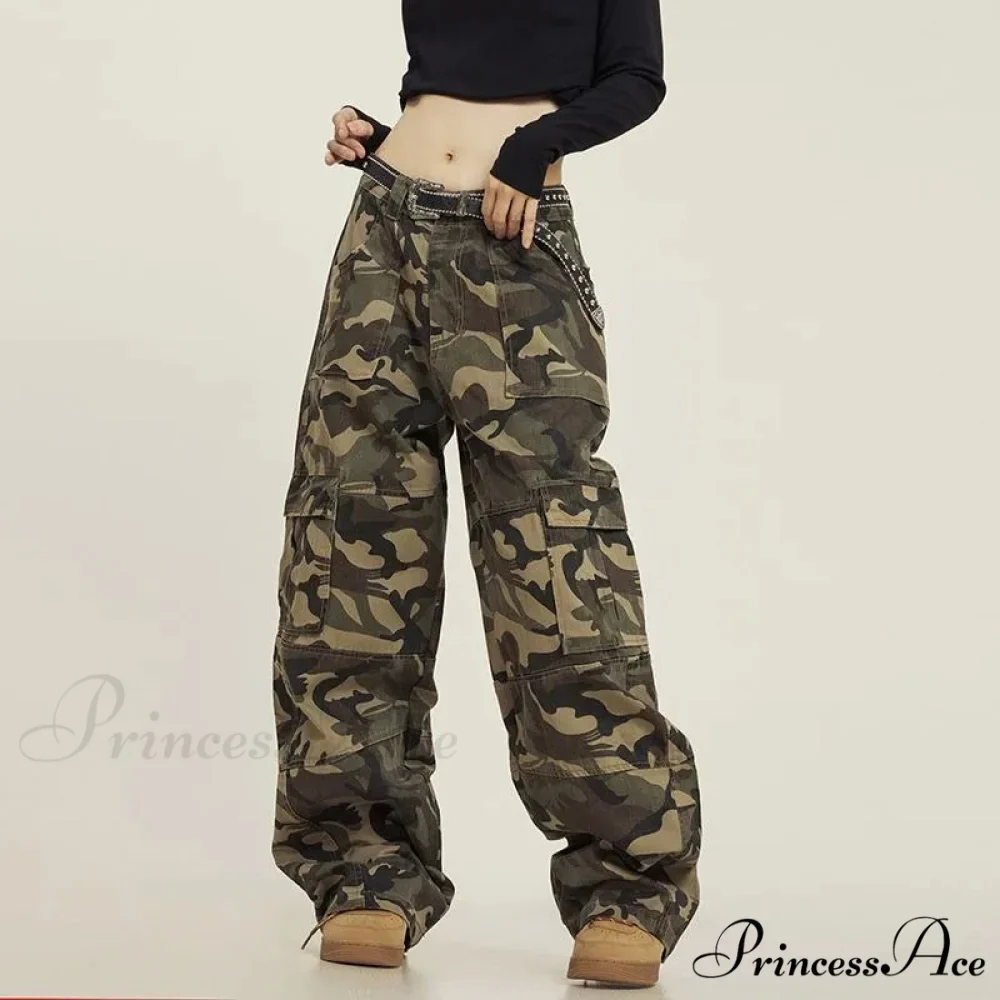 Rough Camo Cargo Millennium Pants - Image 3
