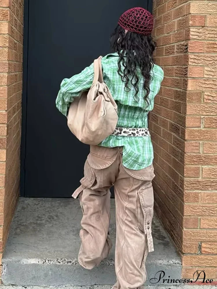 Ruffled Shirt with Folded Collar - Image 5