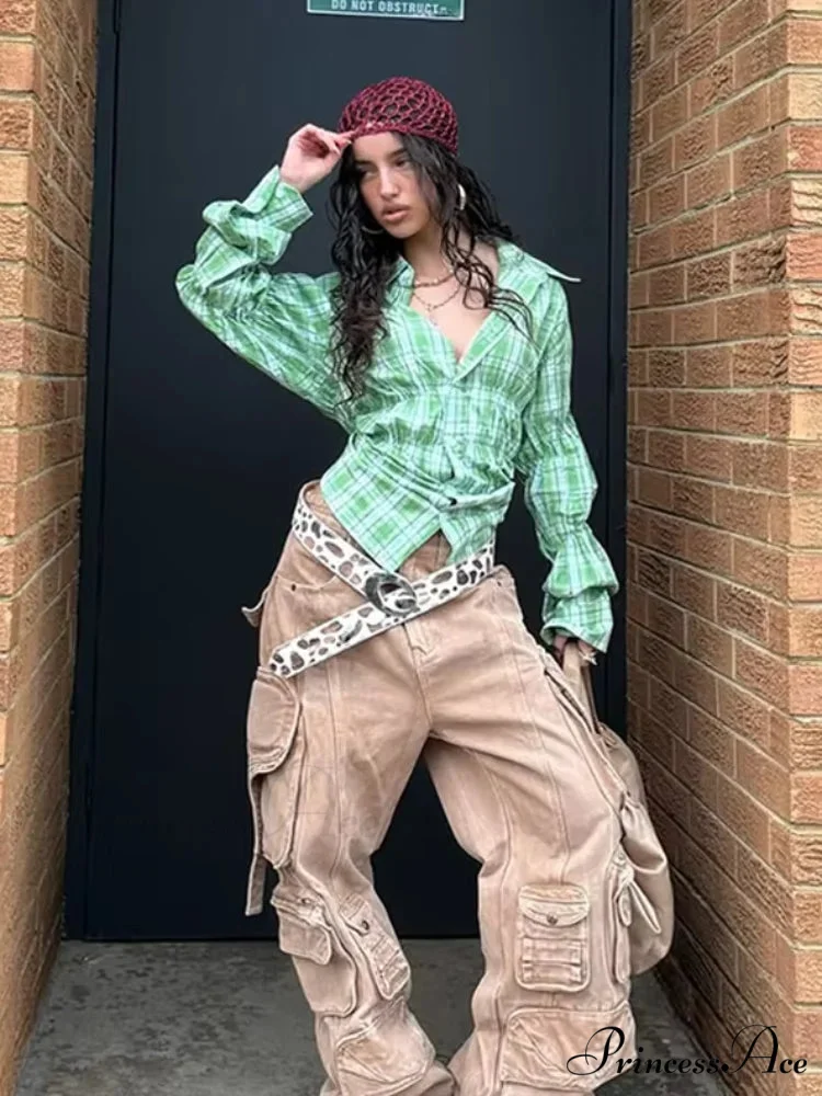 Ruffled Shirt with Folded Collar - Image 6