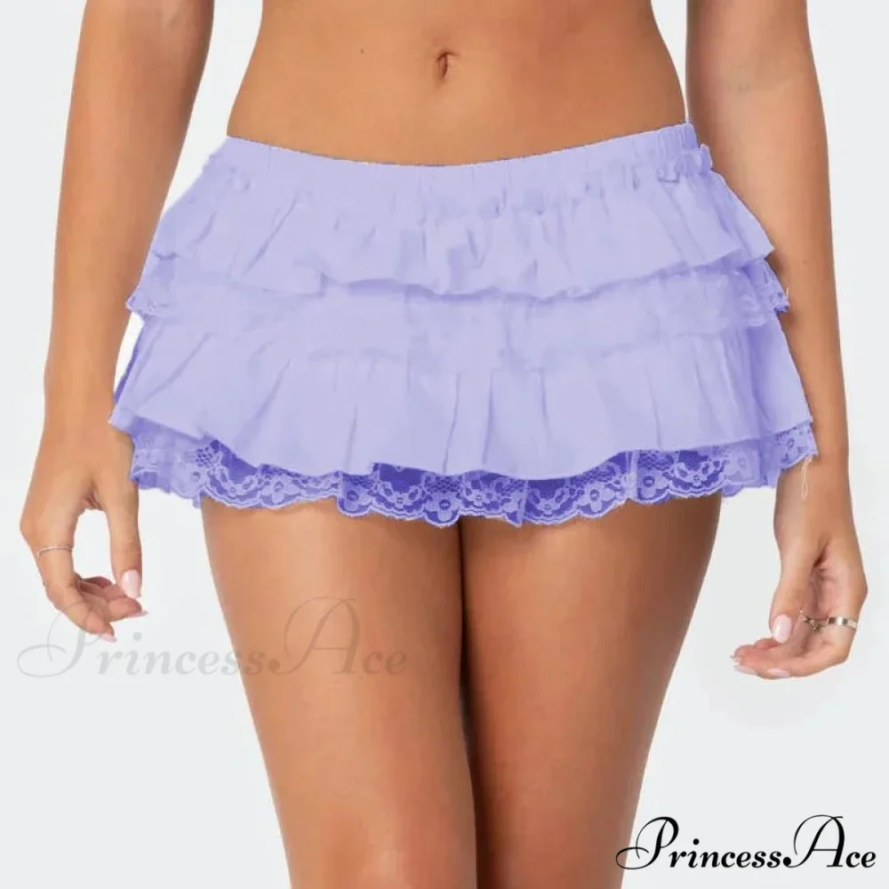 Ruffled Tiered Frilly Bloomer Skirt - Image 10
