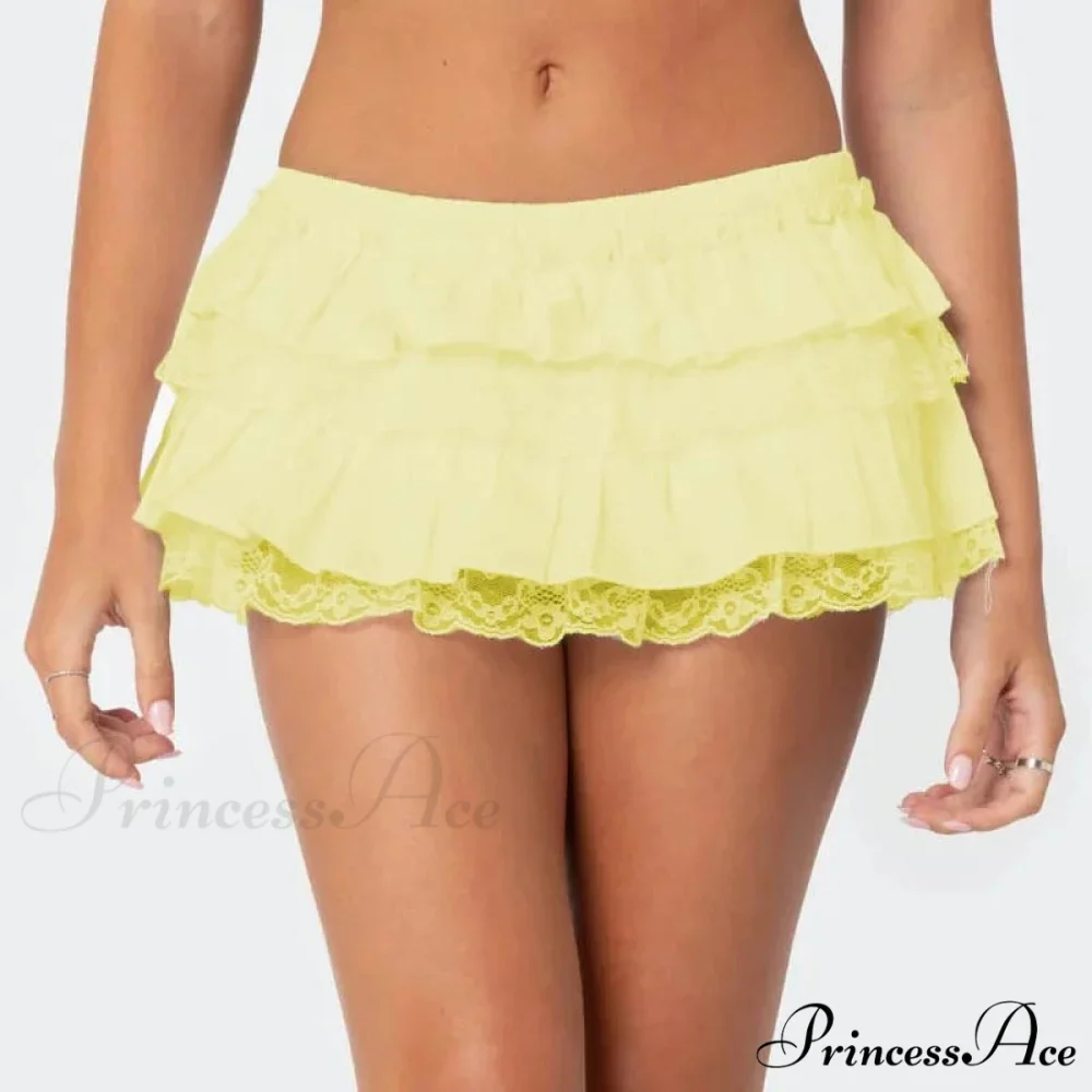 Ruffled Tiered Frilly Bloomer Skirt - Image 11
