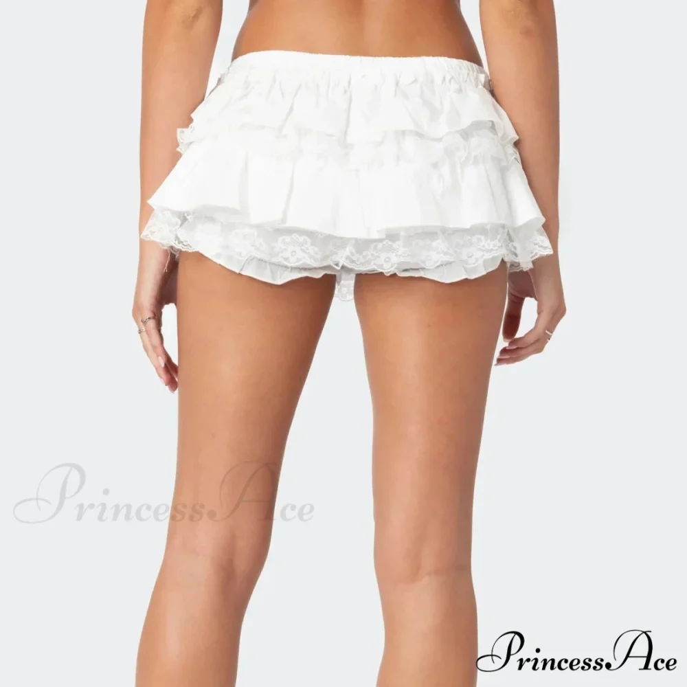 Ruffled Tiered Frilly Bloomer Skirt - Image 6