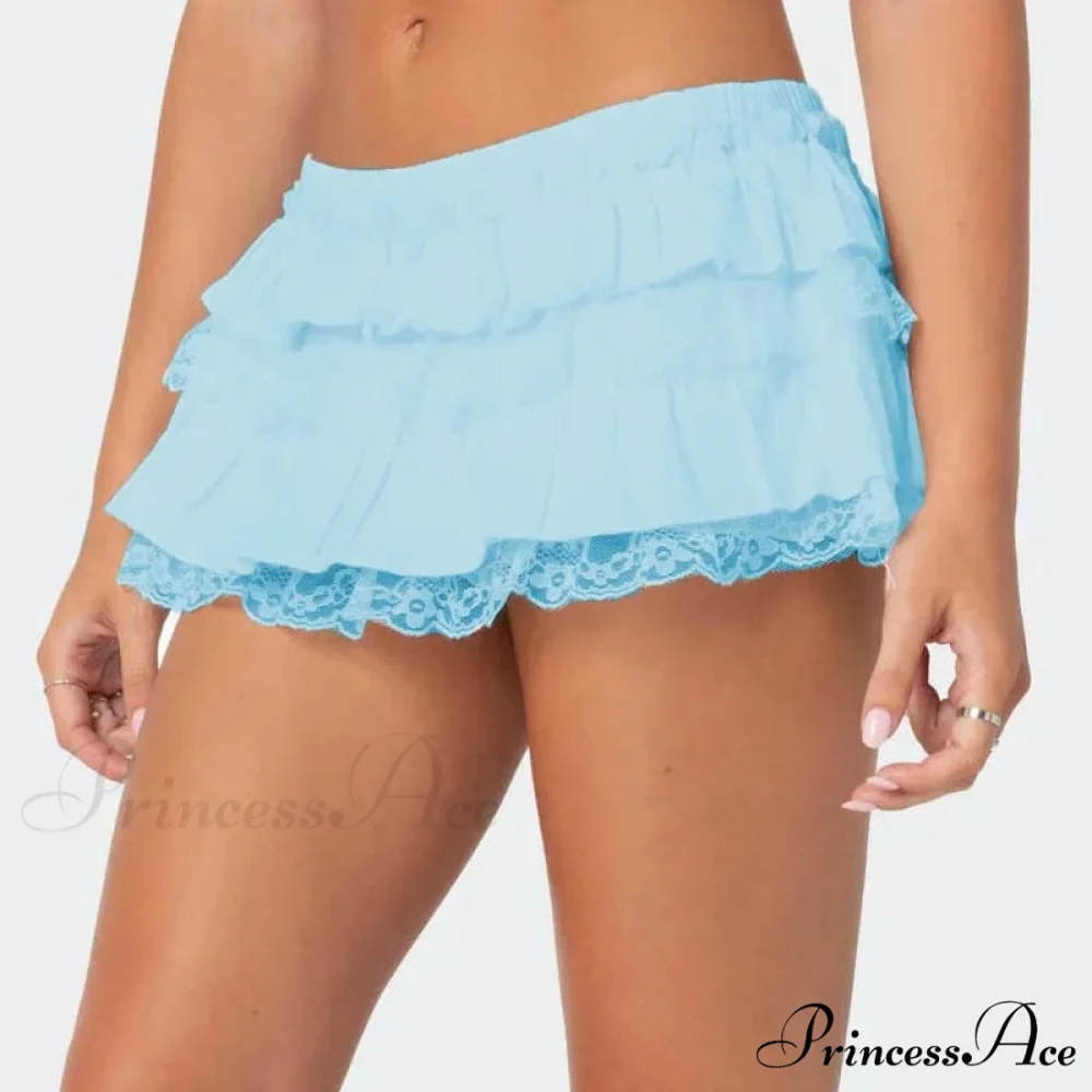 Ruffled Tiered Frilly Bloomer Skirt - Image 8