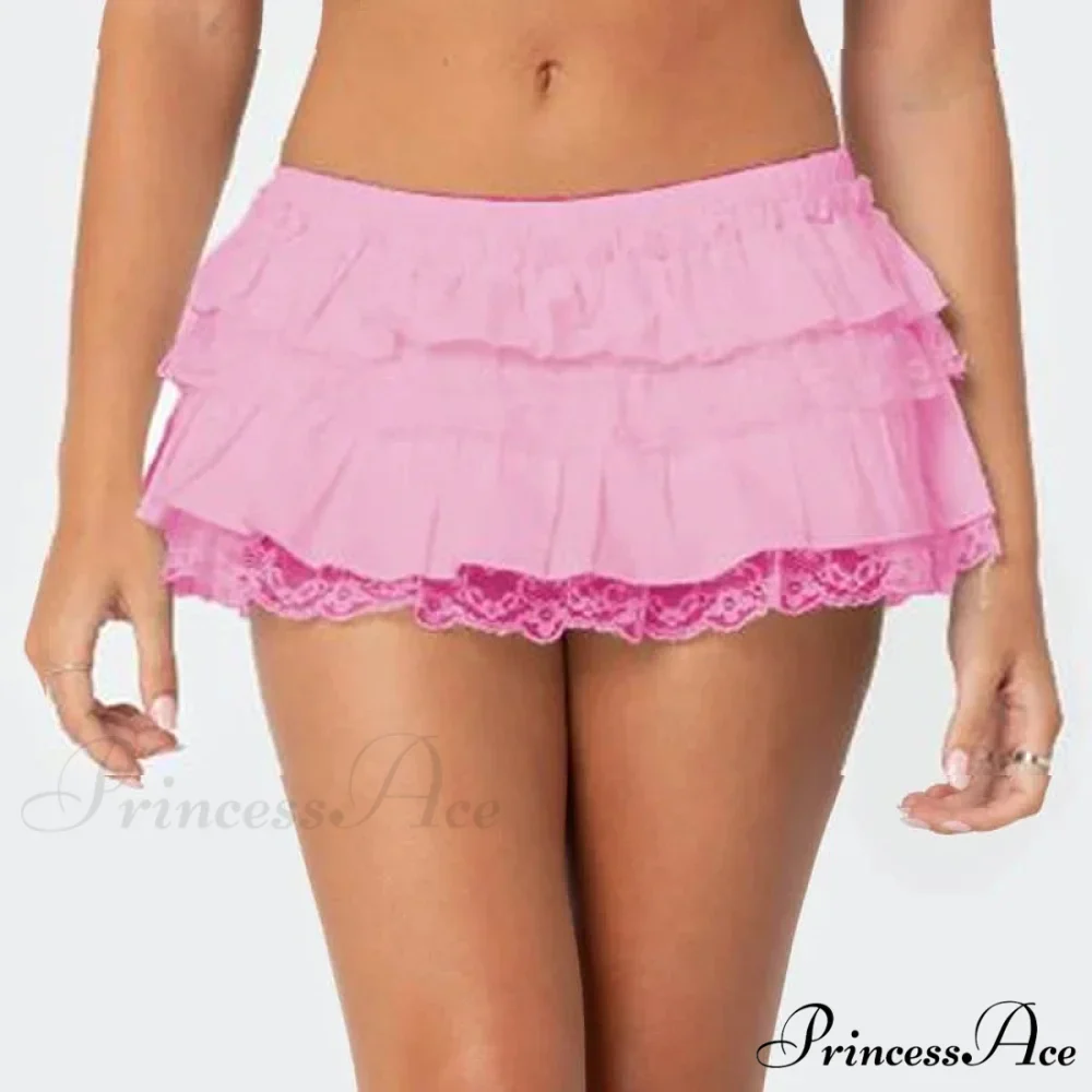 Ruffled Tiered Frilly Bloomer Skirt - Image 9