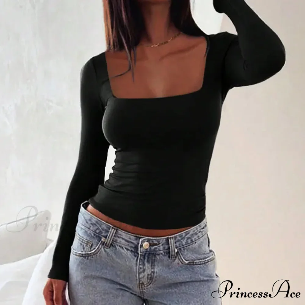 Seductive Short Chest Sophisticated Shirt Jumper - Image 2