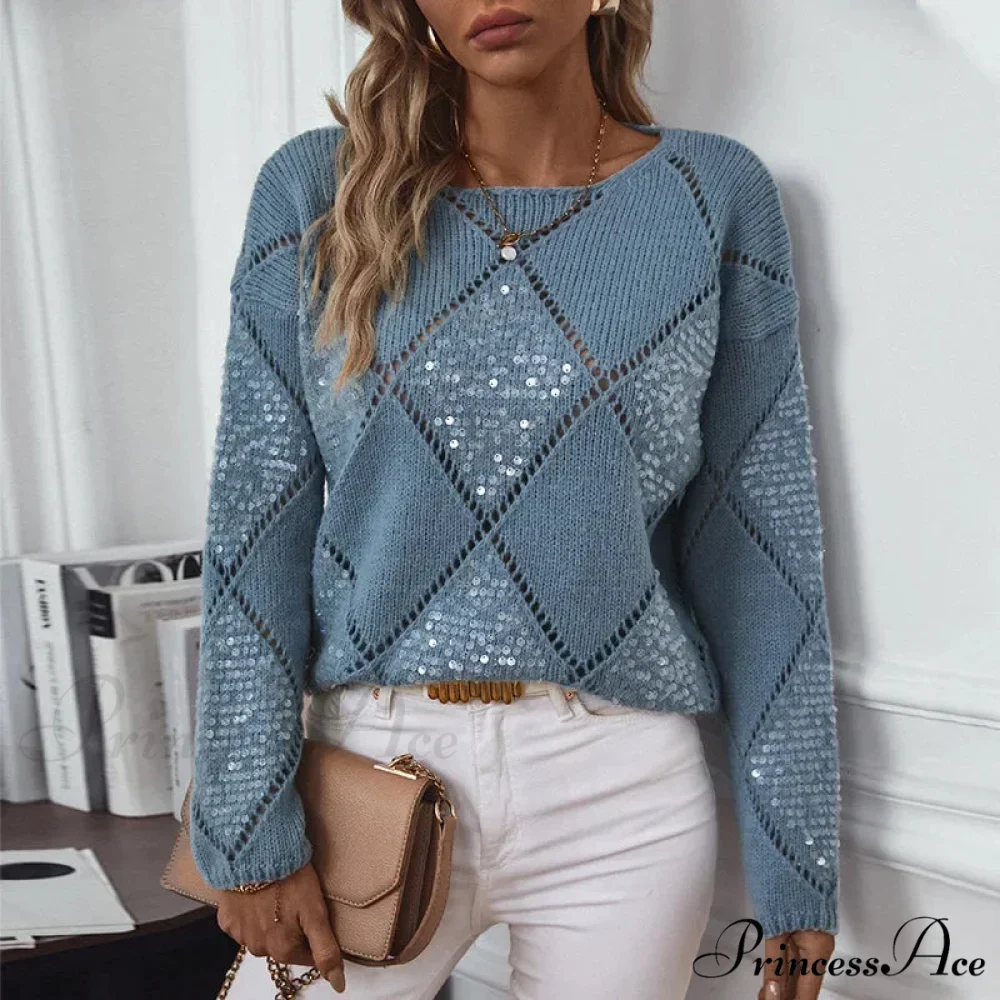 Shiny Extended Maxi Cozy Jumper - Image 3