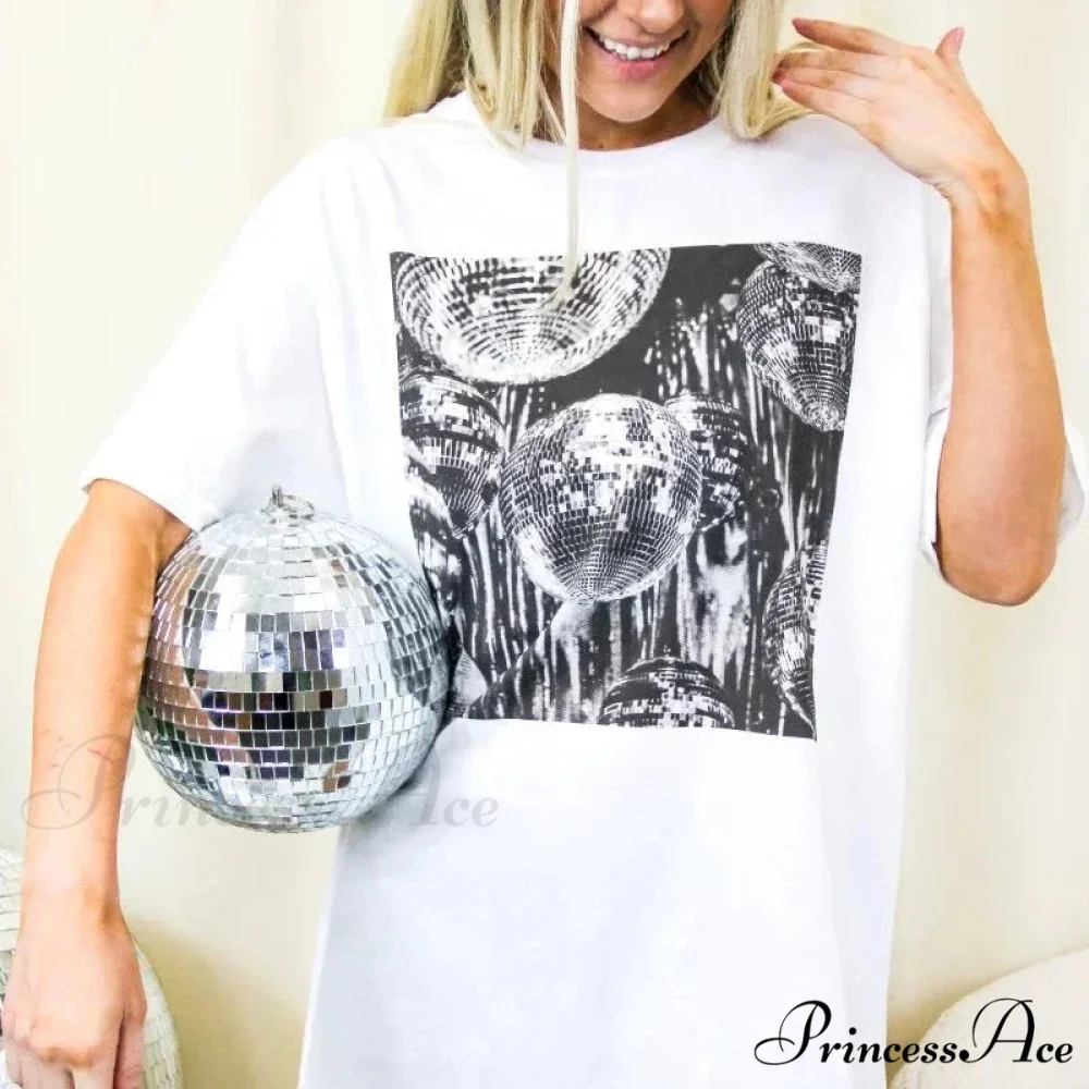Shiny Sphere Retro Gig Shirt - Image 4