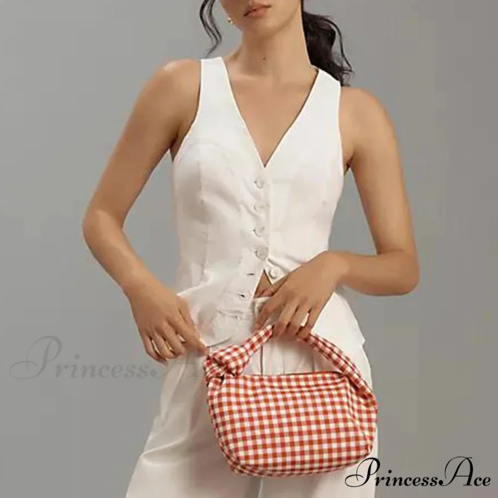 Shirt Waistcoat Cropped Top - Image 2