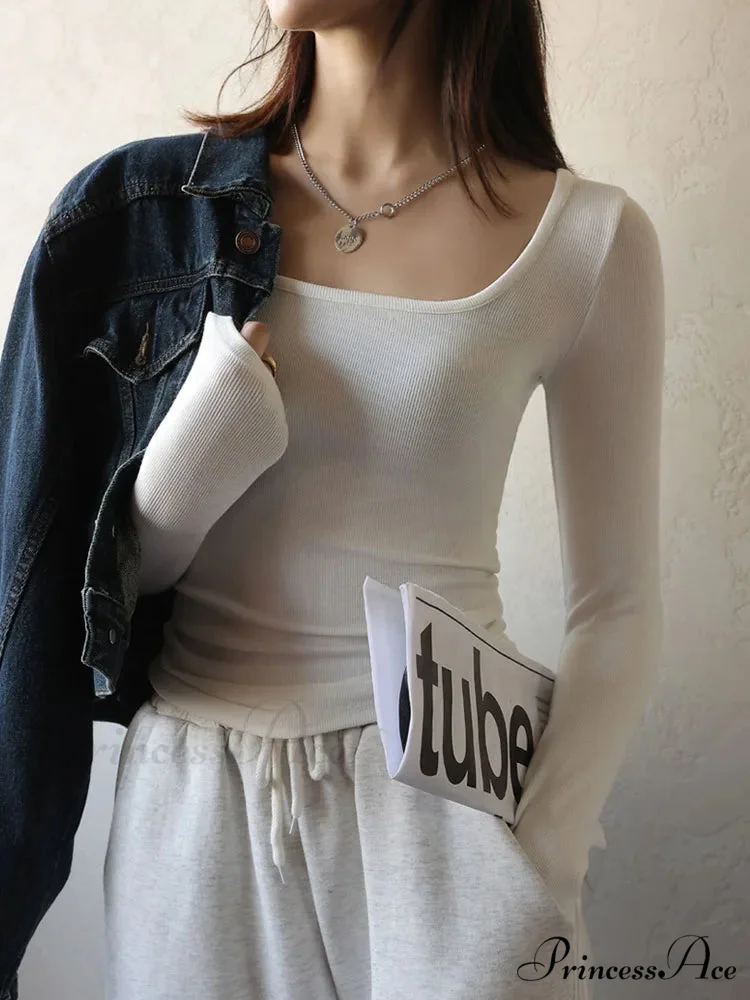 Short Neck Undercoat Trim Fit Sweater - Image 6