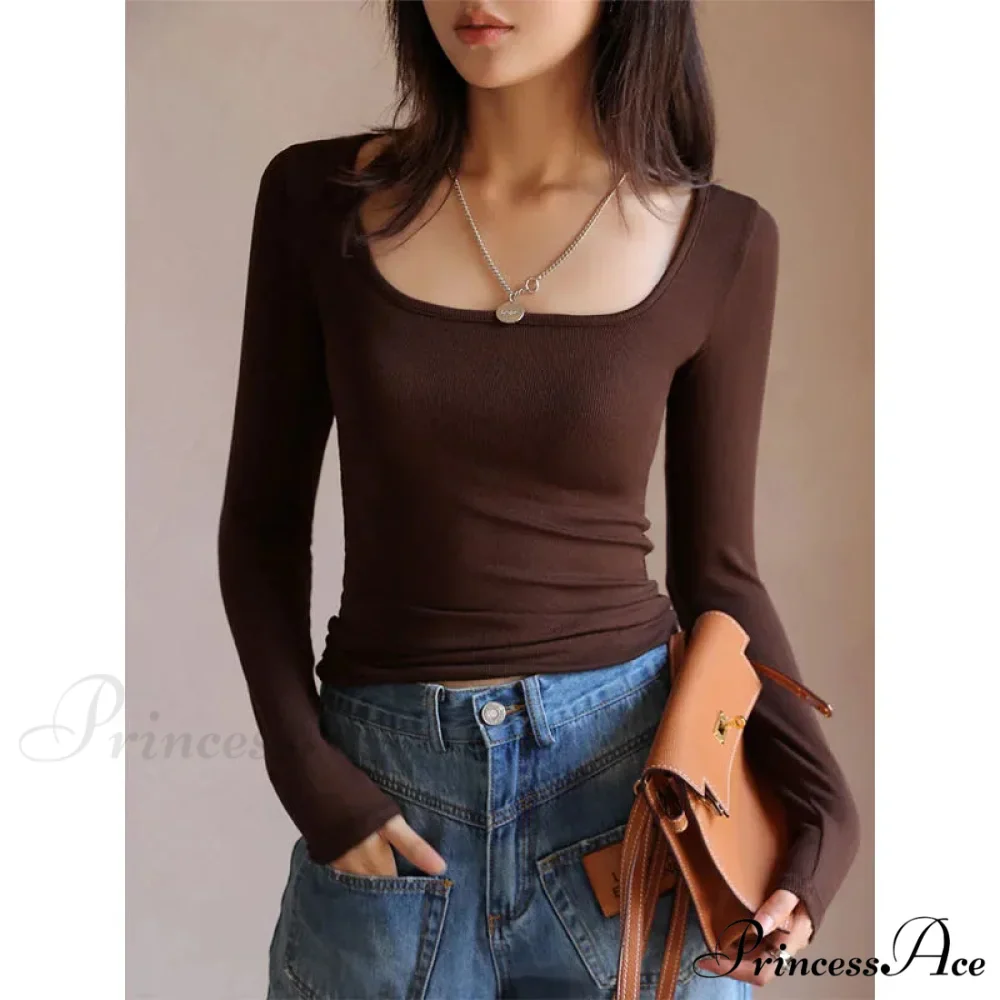 Short Neck Undercoat Trim Fit Sweater - Image 8