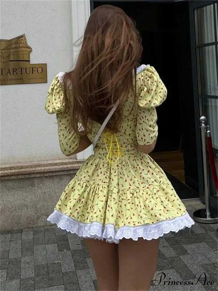 Short Sleeve Mini Dress - Image 2