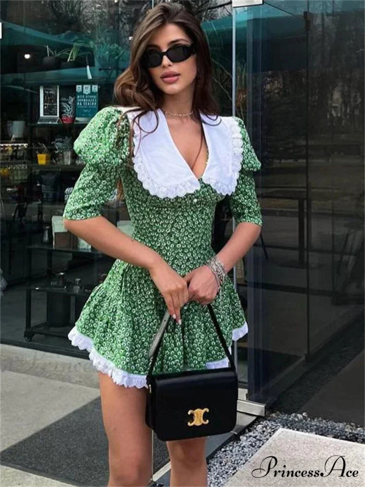 Short Sleeve Mini Dress - Image 6