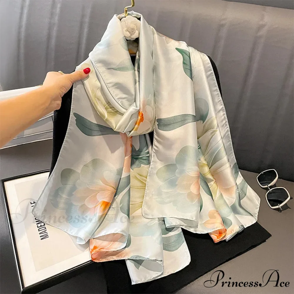Silk Luxurious Beach Scarf - Image 10