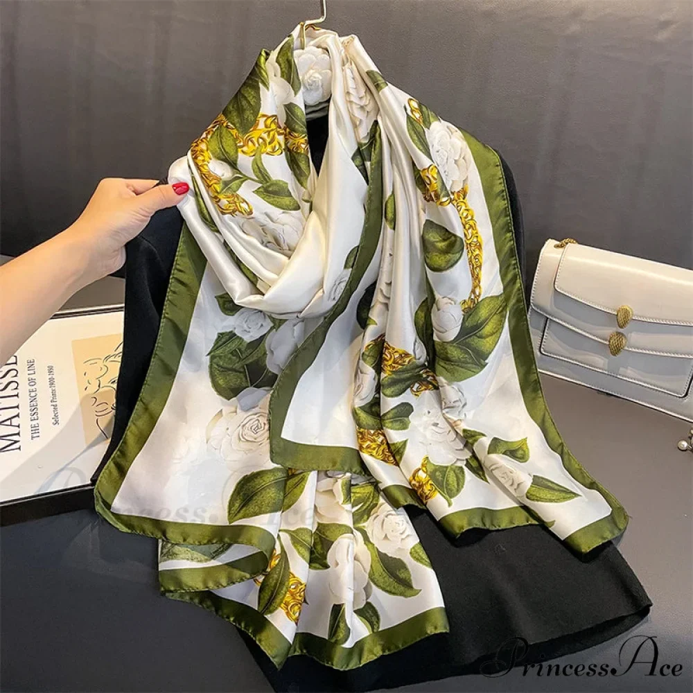 Silk Luxurious Beach Scarf - Image 12