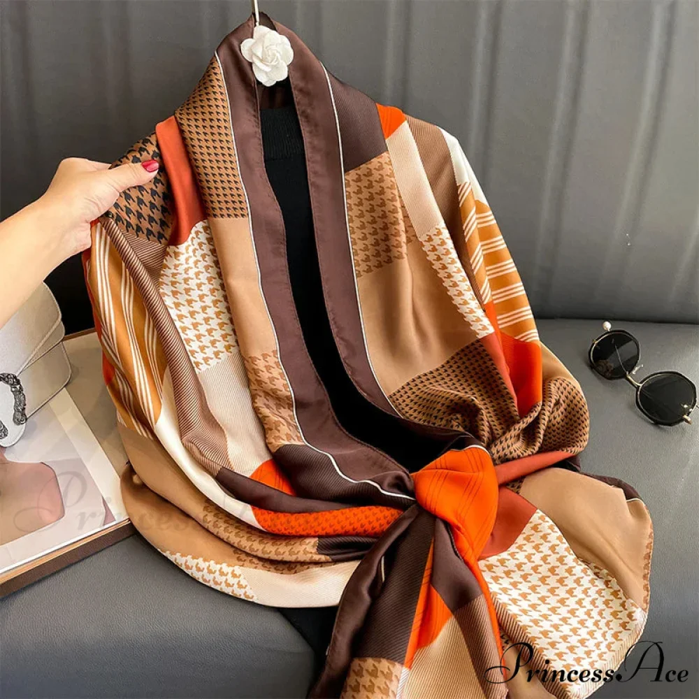 Silk Luxurious Beach Scarf - Image 16