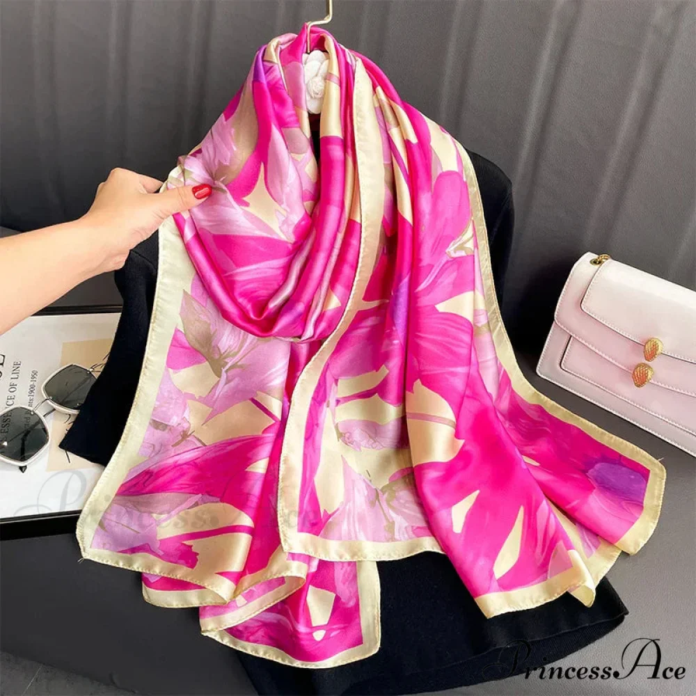 Silk Luxurious Beach Scarf - Image 2