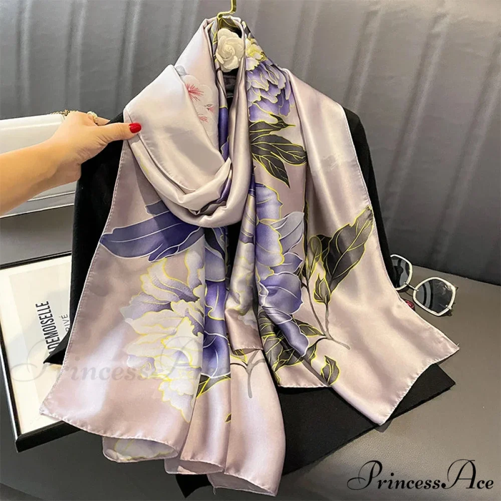 Silk Luxurious Beach Scarf - Image 9