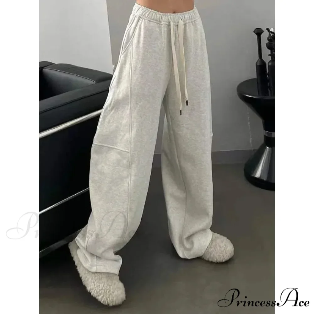 Simple Large Y2K Women Sweatpants Trousers - Image 2