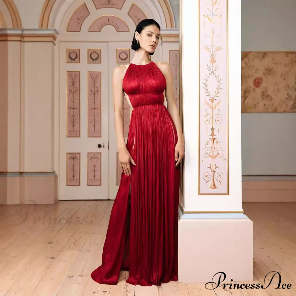 Single-Shoulder Ruched Silk Celebration Prom Gown