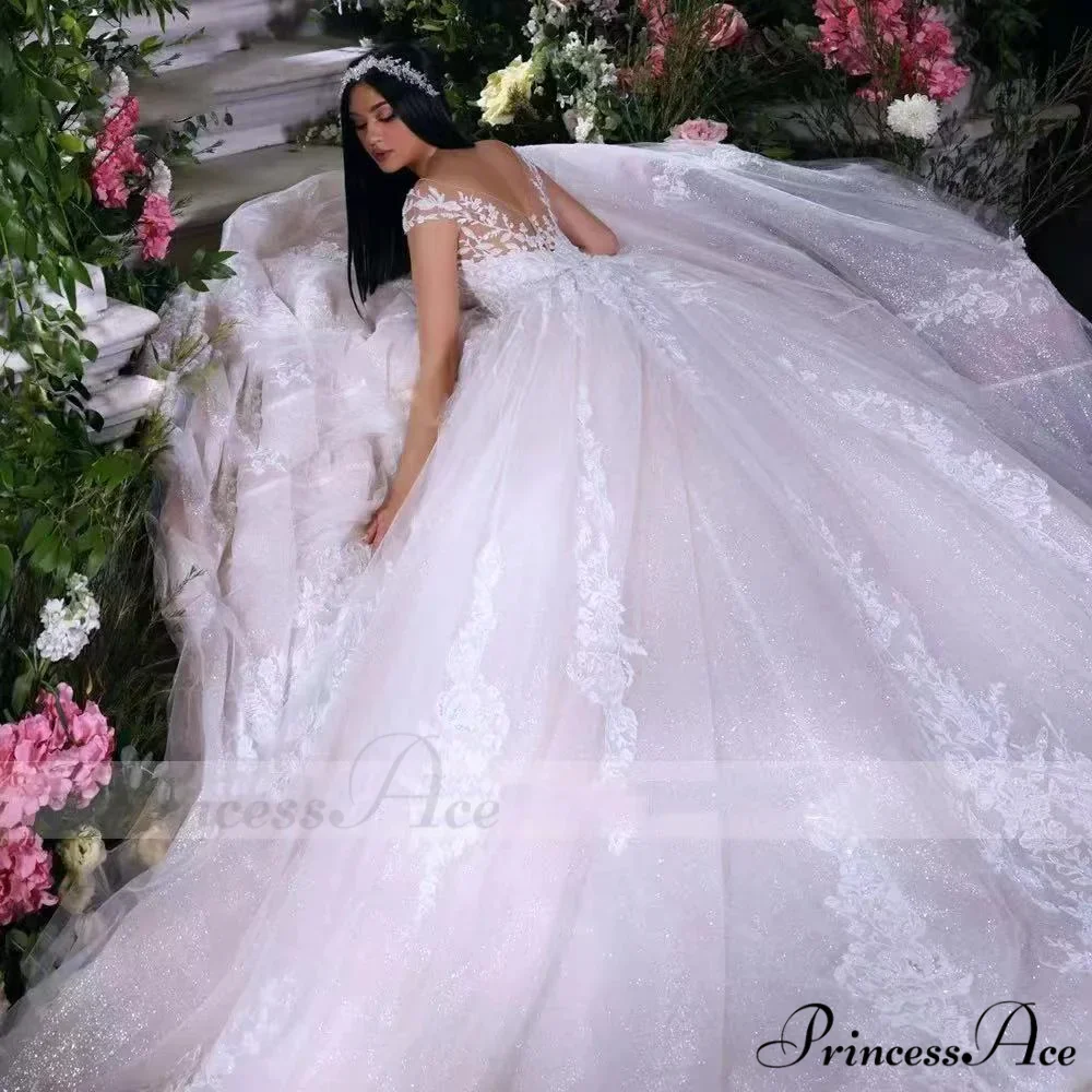 Sleeveless Lace Extended Train Bridal Gown - Image 2