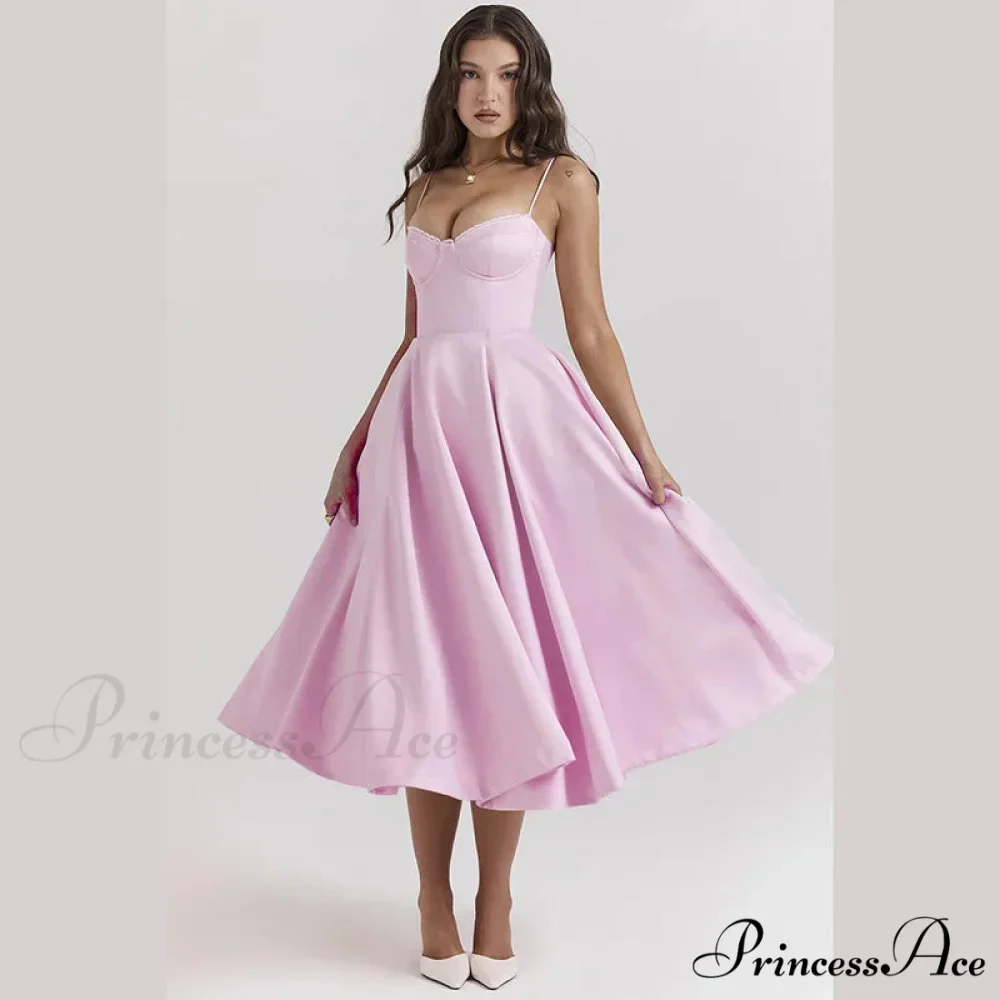 Sleeveless Sophisticated A-line Getaway Dress - Image 3