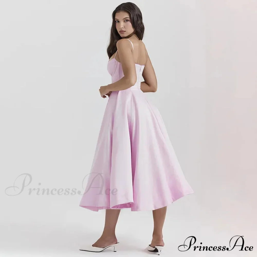 Sleeveless Sophisticated A-line Getaway Dress - Image 4