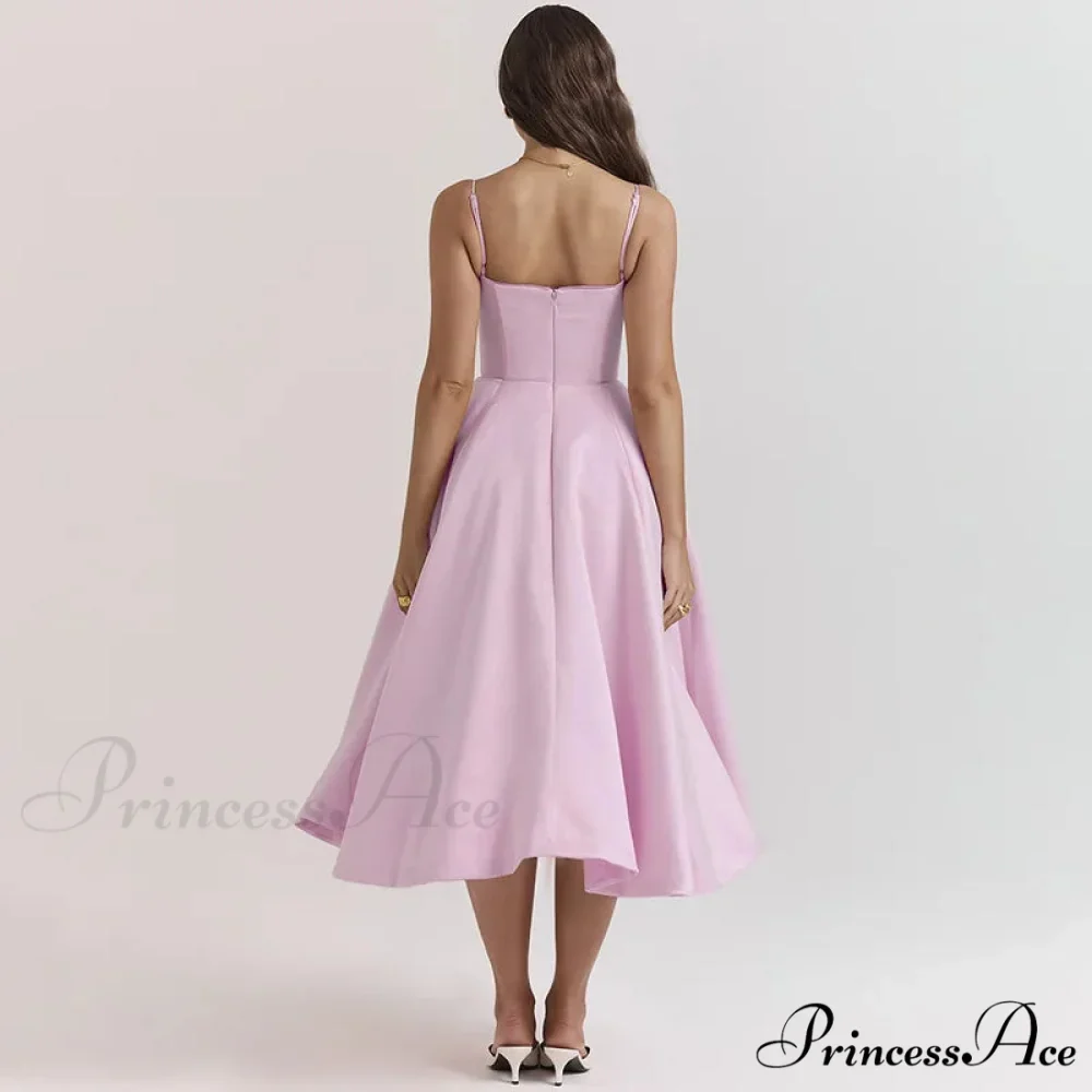 Sleeveless Sophisticated A-line Getaway Dress - Image 5