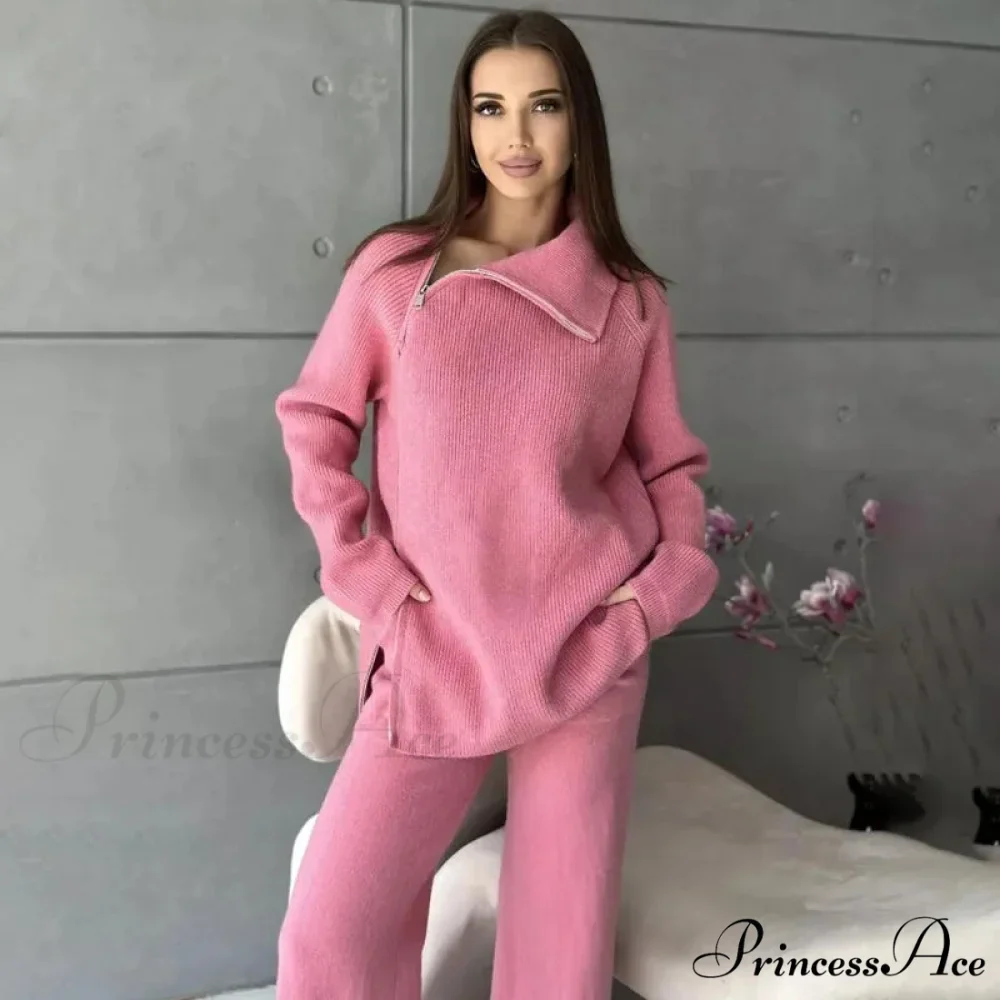Slow Collar Zip Sweater - Image 10