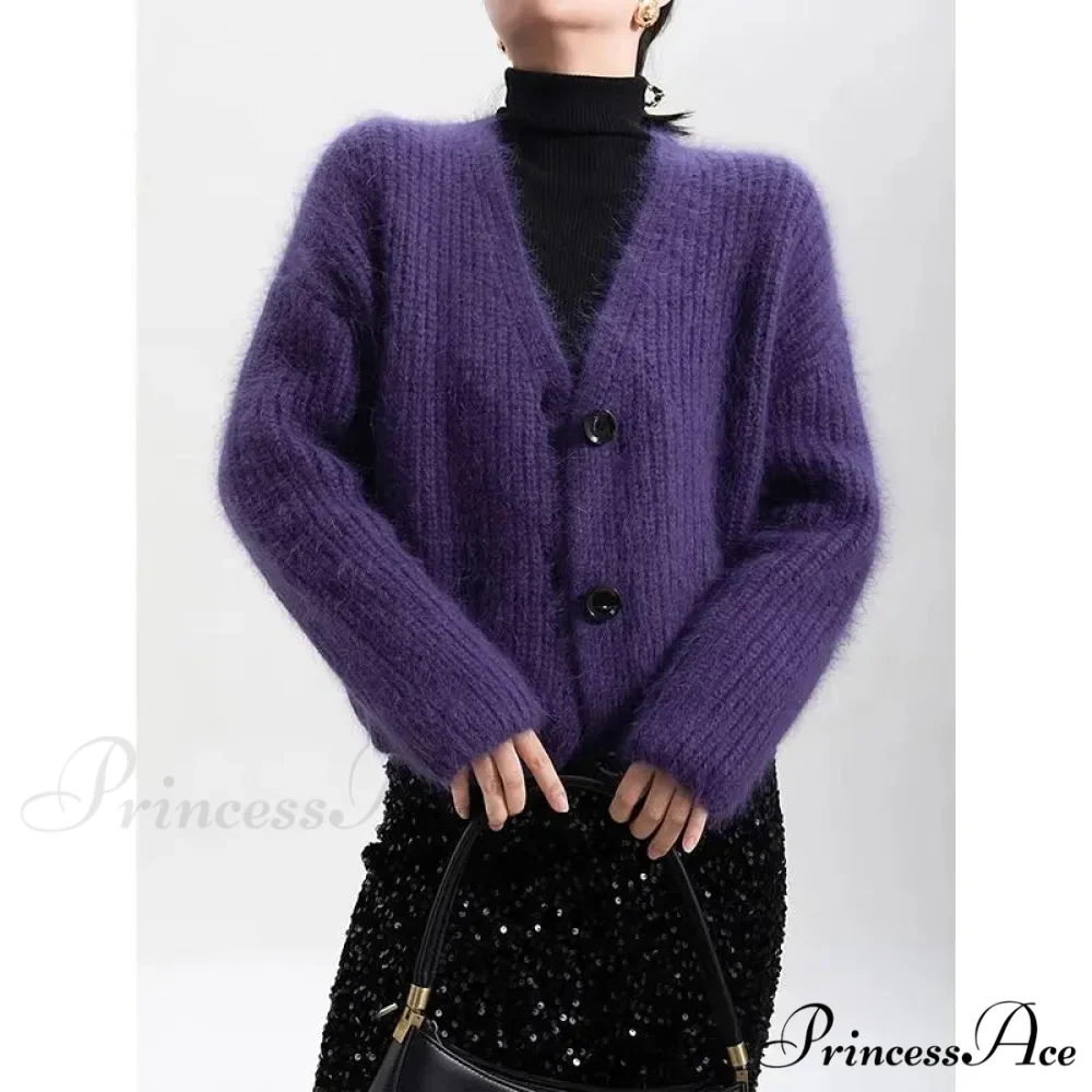 Sluggish Broad Extended Sleeve Feminine Cardigan - Image 3