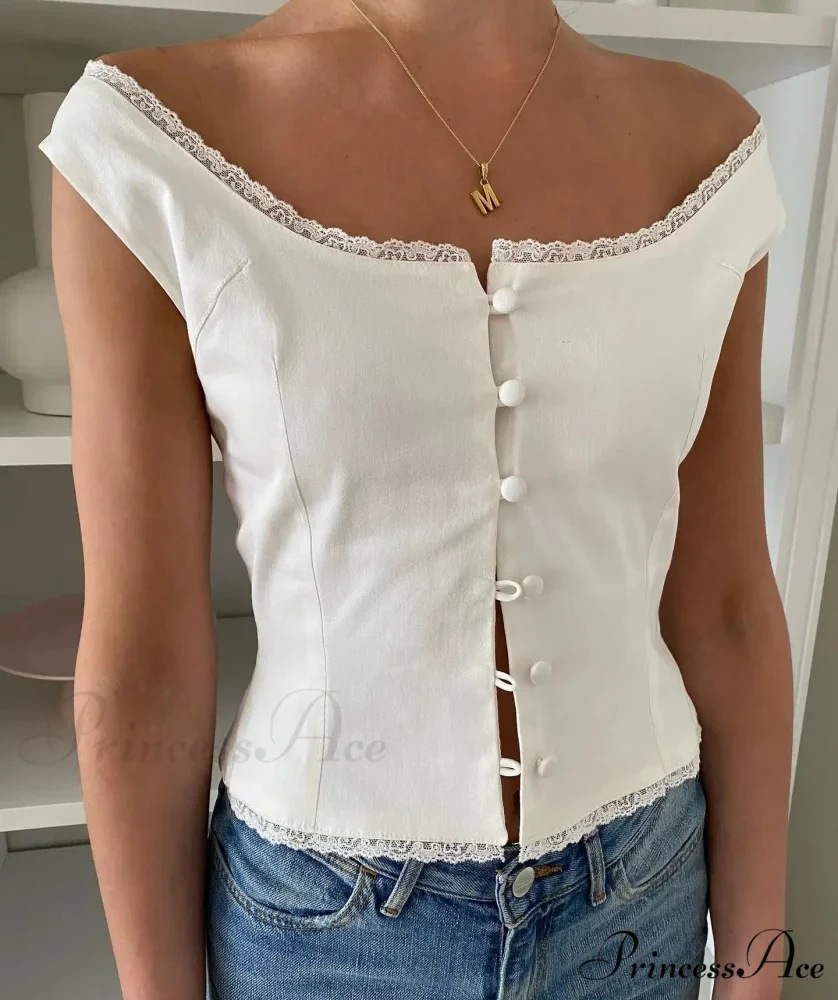 Smooth Button Dairy Farmer Crop Top - Image 3