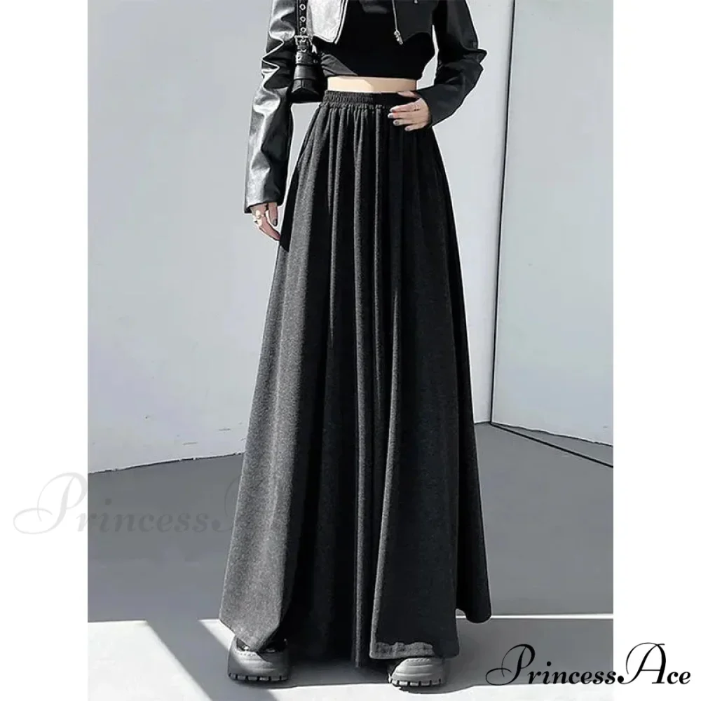 Soft Elevated Waist Informal Wide Leg Trousers - Image 5