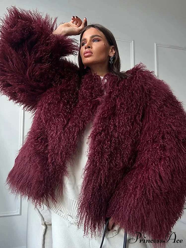 Soft Fringe Large Sleeve Jacket - Image 4
